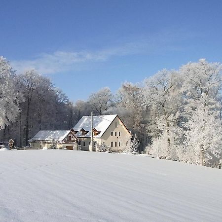 Ferienhof "Alte Foersterei" Knau Exteriér fotografie