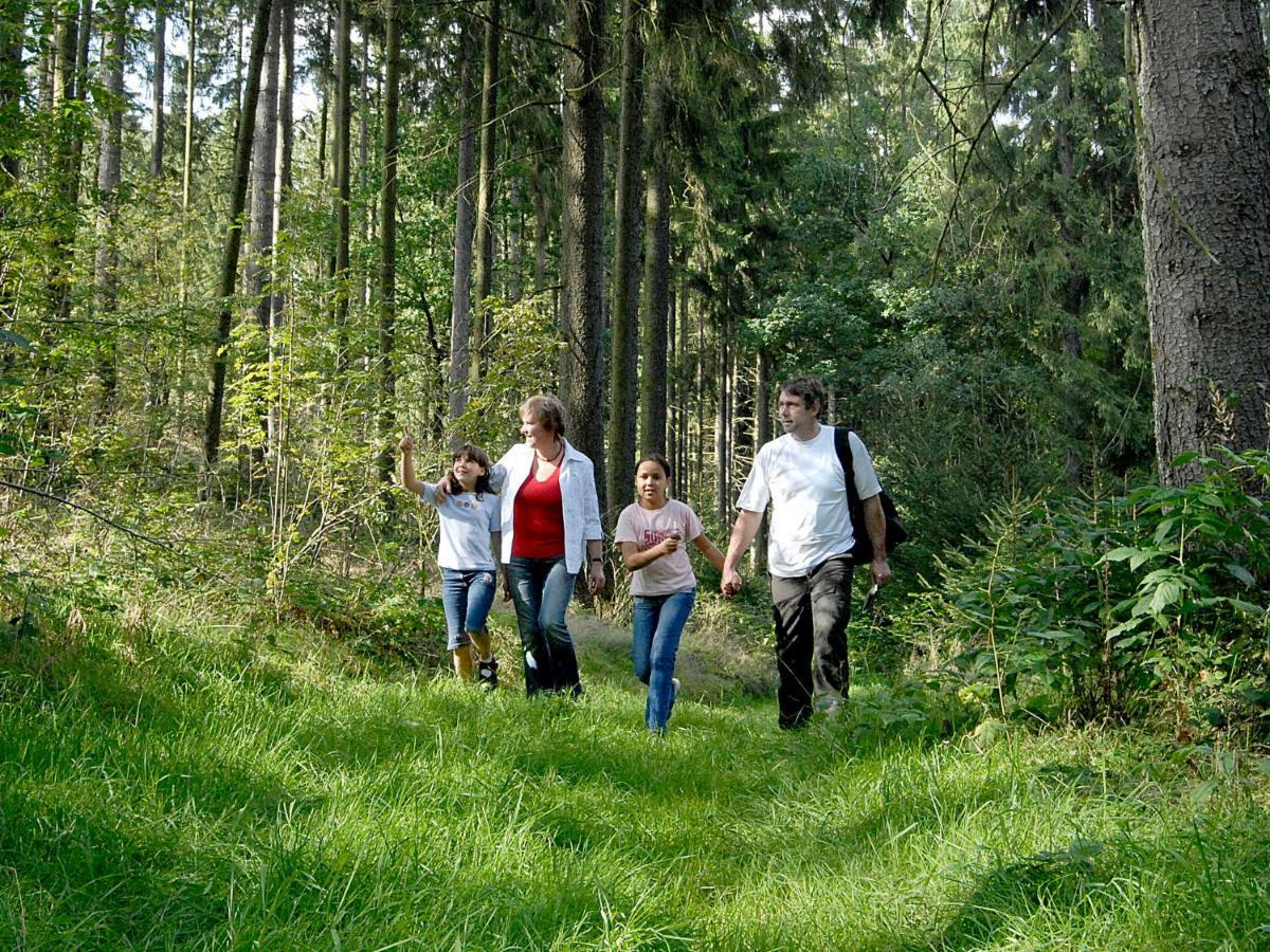 Ferienhof "Alte Foersterei" Knau Exteriér fotografie